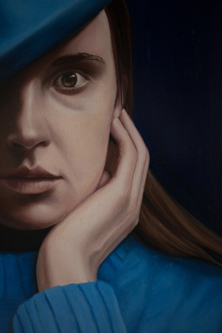 Gennaro Santaniello – Blue portrait detali 3