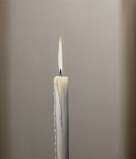 Gennaro Santaniello – Tribute Gerhard Richter – candle