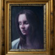 Gennaro Santaniello – Portrait of woman during pandemic 7 with frame 2