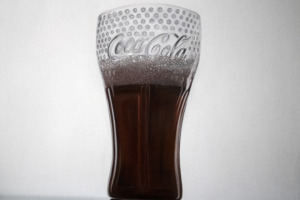 Coca Cola Glass detail 1